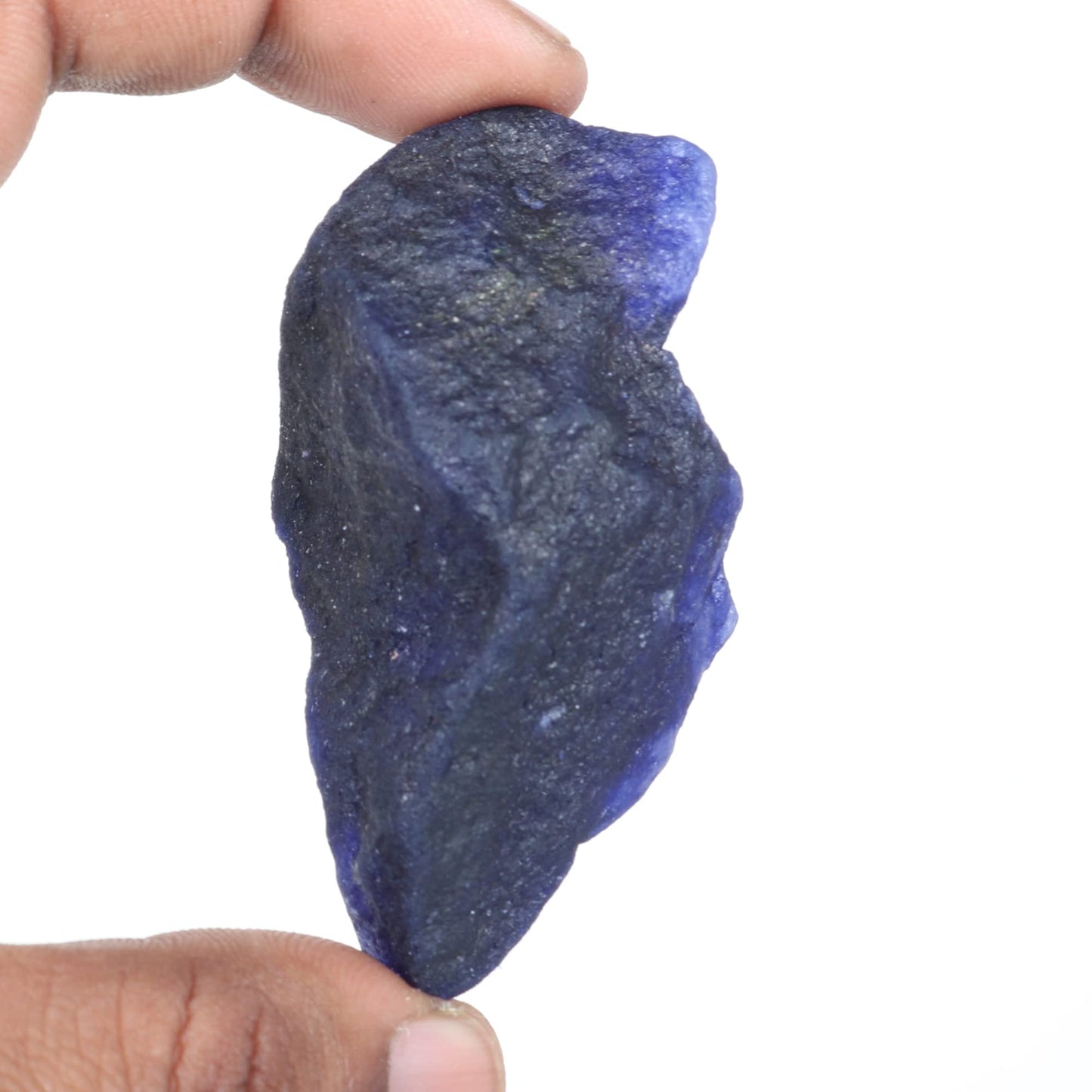 REAL-GEMS Loose Gemstone Beads Blue Sapphire 61.00 Carat Natural Crystal Raw Rough Loose Gemstones For Jewelry Making Projects