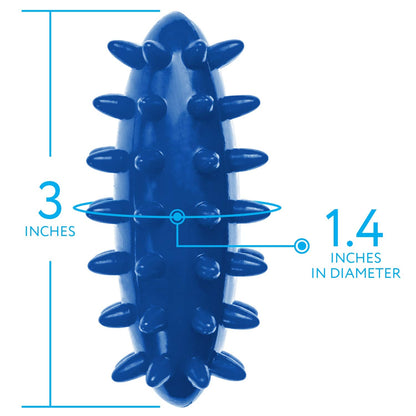 IMPRESA Spiky Sensory Roller - Multicolor 3-Pack, 3 in L x 1.4 in Dia Tactile Sensory Brush Roller for Kids - Stress Relief & Focus - Animal-Themed Monkey Spiky Fidget