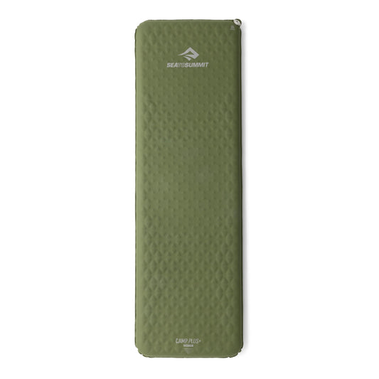 Sea to Summit Camp Plus Self-Inflating Foam Sleeping Mat for Camping - Rectangular - Large (78 x 25.2 x 2.6 inches)