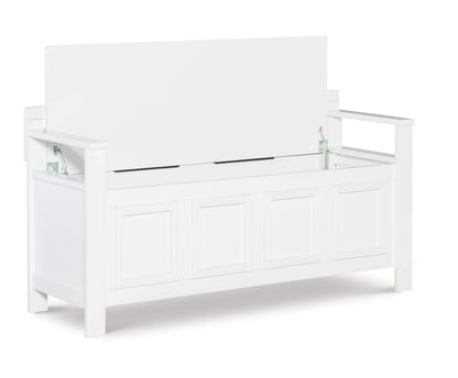 Linon Laredo Storage Bench