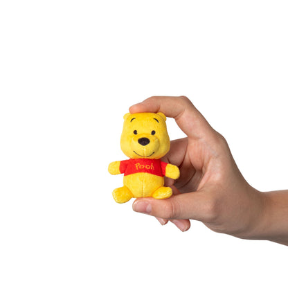 Micro Teenies Winnie The Pooh and Pals 6 Pack - Miniature Plush Figure, Suffed Animal, Toy Mini Soft Figure for Kids, Girls and Boys Ages 4+