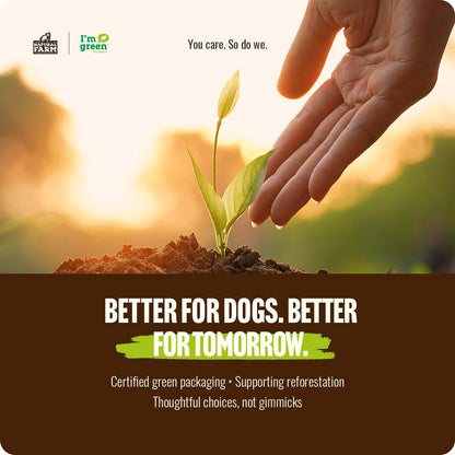Natural Farm Bully Sticks, Odor-Free (12 Inch, 5 Count), 8.8 Oz. Per Bag, 100% Beef Chews, Grass-Fed, Non-GMO, Fully Digestible Dental Treats to Keep Your Small and Medium Dogs Busy and Happy