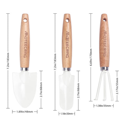 Kids Gardening Tools Set Mini Gardening Tools for Children with Small Shovel, Trowel and Rake, Inspire a Love for Nature