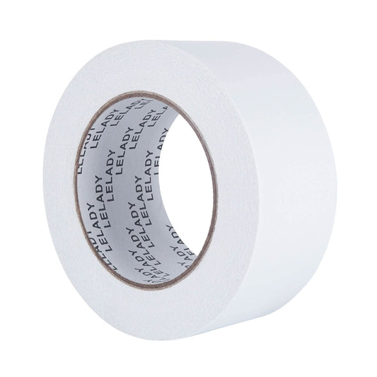 LELADY Double Sided Tape 2 Inch x 40 Yards- 1 Roll Double-Sided Adhesive Sticky Tape, High Adhesive Double-Sided Tape, for Arts, Crafts, Office School Stationery Supplies