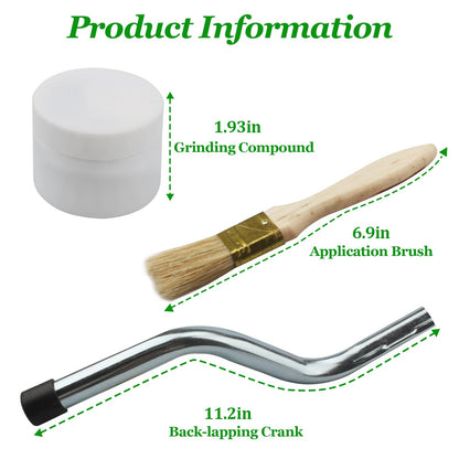 AAAQQ SK-1 Compound Sharpening Kit Compatible with Push Reel Lawn Mower, Reel Lawn Mower Sharpening Kit, Manual Push Lawn Mowers Sharpening Kits