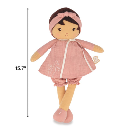 Kaloo - Tendresse Amandine Soft Doll 15.6" X-Large - Ages 0+ - Cuddling with Plush Figure Toys - Adorable Design - Multiple Fabrics and Rich Textures - Machine Washable - Ages 0+ - K200014