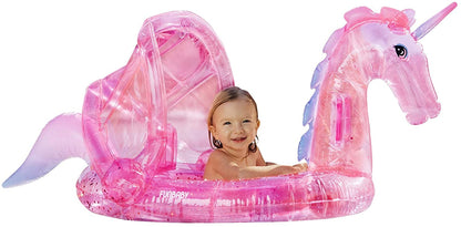 FUNBOY BB Glitter Inflatable Baby Float Funbaby Unicorn Large