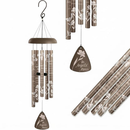 Carson 30" 'Angels' Arms' Memorial Wind Chime- Garden/Patio/Porch Outdoor Decor
