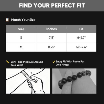 Gifts for Men-Tiger's Eye Stone Beaded Bracelet,Real 8mm Natural Gemstone Chain Beads Bracelets with Stainless Steel Clasp,Designer Jewelry Gift for Boyfriend Husband Son,Birthday Anniversary,8.25''