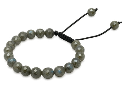 Amazing Gemstone Labradorite Bracelet for Women - Chakra Mens Bracelet Protection Crystals and Healing Stones - Blessing Bracelet Spiritual Meditation Gift Christmas Stocking