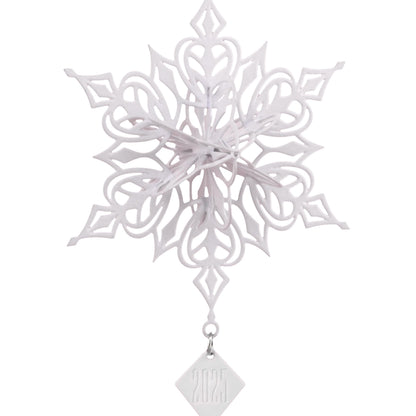 Hallmark Dimensional Snowflake 2025 Christmas Ornament, Metal, Snowflake Gifts