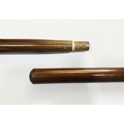 FRF FLAG Indoor Flagpole 8 FT, Wood Flagpole Dark Brown, Oak Flag Pole, Fits Indoor Flag Sets and Display Sets