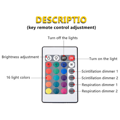 Growalleter Ocean Wave Projector Light, 16-Color LED Cube Lamp with Remote, 3D Water Ripple Projection, Romantic Ambient Lighting for Kids Room, Relaxation, Bedroom, Bathroom & Night Light