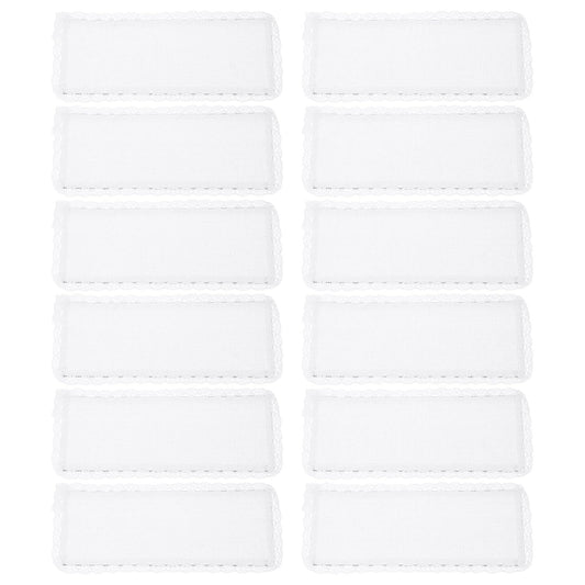 EXCEART Cross Stitch Bookmarks 10Pcs Blank Embroidery Bookmarks for DIY Sewing Crafts Lightweight Book Accessories for Students Readers