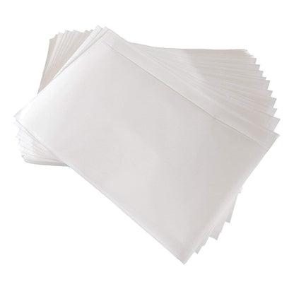 9527 Product 6" x 9" Clear Adhesive Top Loading Packing List Clear Shipping Pouches, Mailing/Shipping Label Envelopes (200 Pack)