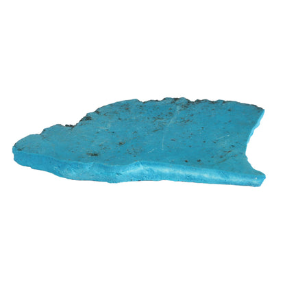 REAL-GEMS Natural Turquoise Rough Gemstone Slab 571 Carat Approx Raw Uncut Mineral Stone Specimen For Jewelry Making And Collectors