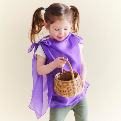 Sarah's Silks Mini Playsilks | Solid Colors | Creative Waldorf Toys for Education and Open-Ended Play (Set of 6 Primary)