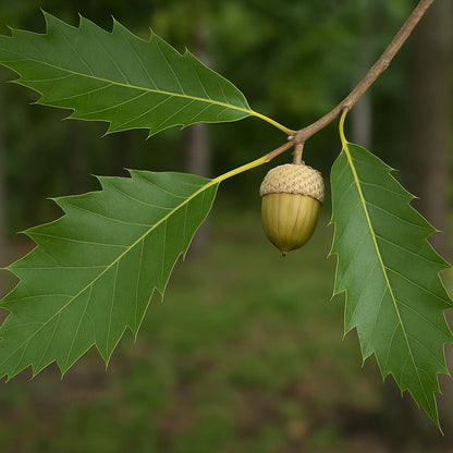 Sawtooth Oak Tree Seedling (6–12") – Fast-Growing Shade Tree with Wildlife Appeal (2 Seedlings)