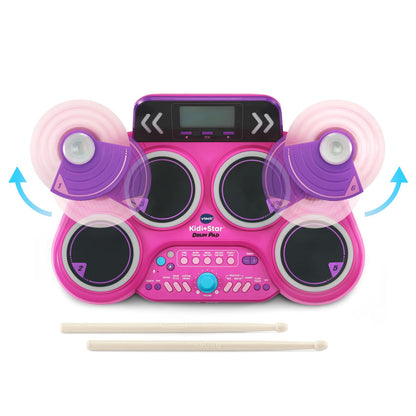 VTech Kidi Star Drum Pad, Pink