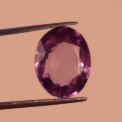 GEMHUB Oval Cut Genuine Color Changing Alexandrite Gemstone, for Silver Jewelry, Gold Jewelry, Pendant, Ring making Stone.. VV-210