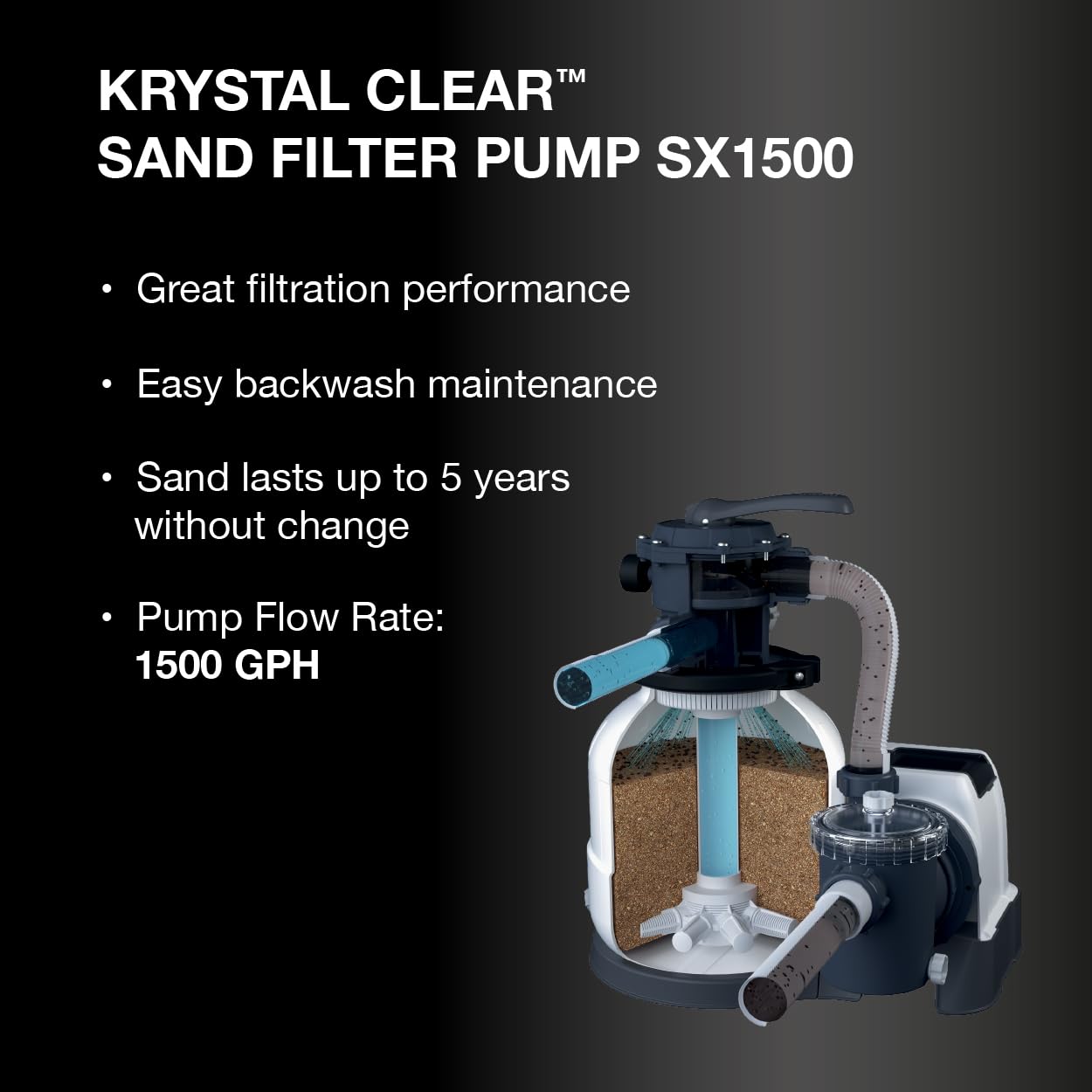 INTEX 26357MZ 20ft x 10ft x 52in Ultra XTR Deluxe Rectangular Above Ground Swimming Pool Set, Includes 1500 GPH Sand Filter Pump, SuperTough Puncture Resistant, Rust Resistant, Easy to Assemble
