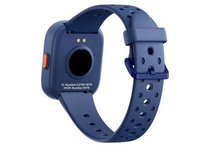Heroange Kids Smart Watch for Girls Boys,IP68 Waterproof Kids Fitness Tracker Watch with 1.83" Face,Heart Rate Sleep Monitor,19 Sport Modes,Puzzle Games with APP,Great Gifts for Teens 6+ (Blue)
