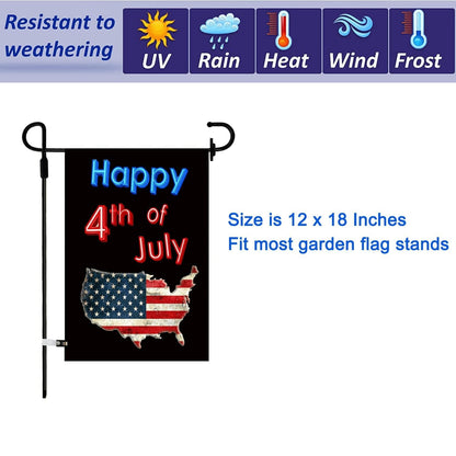 CDLong Seasonal Garden Flag Set of 12 Double Sided 12 x 18 Inch Yard Flag, Small garden flags for outside, Christmas Spring Seasonal Flag for Outdoor Holiday Decorations