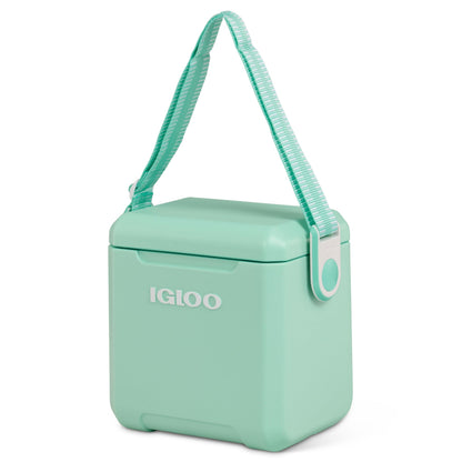 Igloo Seafoam 11 Qt Tag-Along Too Strapped Picnic Style Cooler
