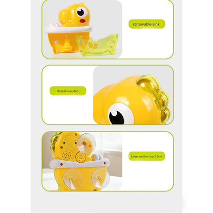 Automatic Dinosaur Bath Toy for Babies and Toddler Bubble Maker with Music for Time Fun Toy