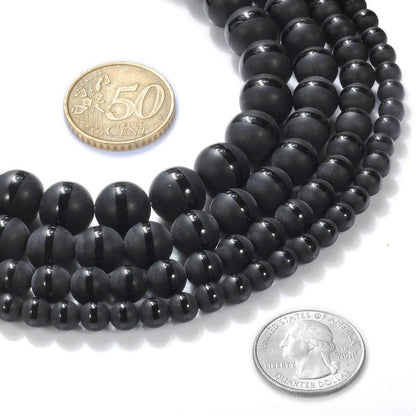 10mm Natural Agate Line Gemstone Round Loose Beads Crystal Stone Bracelet Necklace Accessories Crafts for Jewelry Making DIY,1 Strand 15"