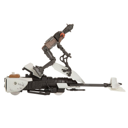 STAR WARS Epic World of Action IG-11 & Grogu Speeder Bike, 4-Inch Scale Action Figures & Vehicle, Toys for Boys & Girls Ages 4+