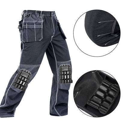 Denpetec Professional Knee Pads,1 Pairs Knee Pad Inserts for Work Pants,Cargo Pants Knee Pads,Gardening Knee Pads(Black)