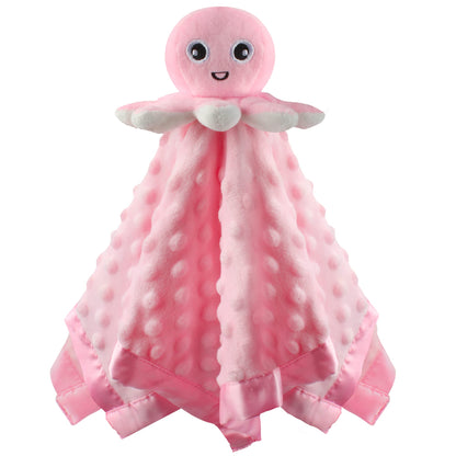 JARIFERR Baby Security Blanket Loveys for Babies Snuggle Toy Plush Octopus Stuffed Animal Baby Gifts for Girls and Boys Newborn