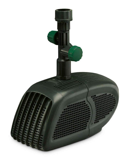 Pennington Aquagarden , Universal 500 All in One Submersible Pond & Water Pump , Suitable for Fountains, Filters, Waterfalls, Hydroponics & Aquaponics , For Ponds up to 200 Gallons (1056151)