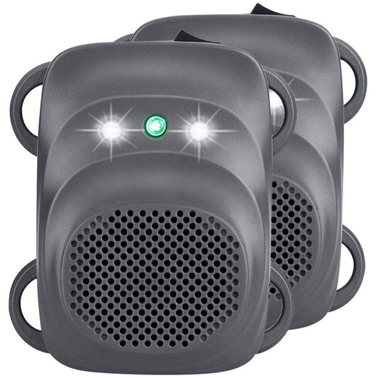 Angveirt Under Hood Rodent Repeller Ultrasonic Rodent Repellent for Car Engine Rat Deterrent Keep Mice Out of Vehicle 24V 12V Mouse Repeller Wires RV Protection 2 Pack
