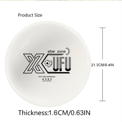 X-UFO Disc Golf Starter Set, 160-170g, Disc Golf Putter, Disc Golf Driver, Mid-Range, Beginner Disc Golf Set