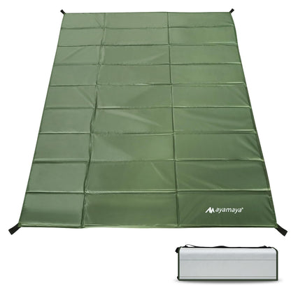 AYAMAYA Foam Sleeping Pad for Camping - Foldable Camping Mattress for 3 4 Person, Extra Thick Waterproof Tent Footprint Inner Camping Mat for Outdoor Backpacking Hiking Picnic Camping