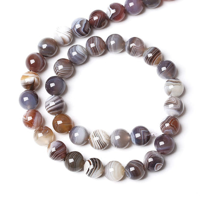 4MM 88PCS Natural Gemstone Stone Botswana Sardonyx Agate Beads for Jewelry Making DIY Bracelet