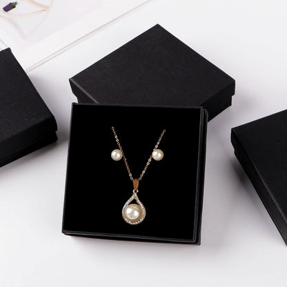 Sdootjewelry Black Jewelry Boxes Bulk 12 Packs, Jewelry Gift Box with Foam, Small Jewelry Boxes for Gifts, 3.5'' × 3.5'' × 1.2''