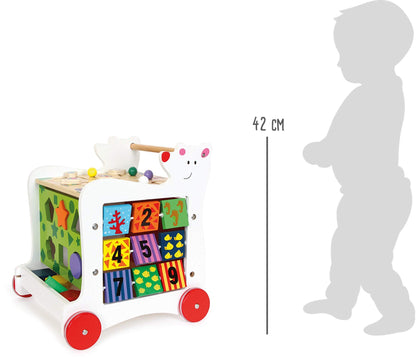 Small Foot Design Small Foot Wooden Toys - Wooden Baby Bear Walker