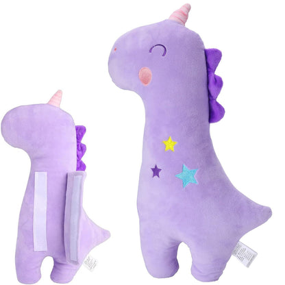 Barelove Seat Belt Cover Pillow for Kids, Car Seatbelt Cushion Shoulder Neck Support Protector Pad, Soft Stuffed Plush Travel Vehicle Belts Strap Pillow for Kids Headrest Christmas Gifts (Unicorn)