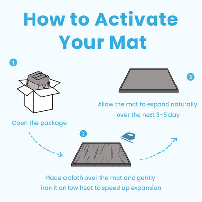 PaPaMat 1.3" Thick Baby Play Mat for Floor Playpen, 50x50 Foam Tummy Time Mat, Padded Support Soft Plush Nursery Rug for Infant Kids Toddler Crawling Kick Activity (Dark Grey)