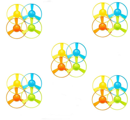 Svemei Cat Fetch Toy, Interactive Flying Cat Toy with 20 Propellers,Kitten Tracks Toy for Training Hunting Chasing(only Flying Propellers)