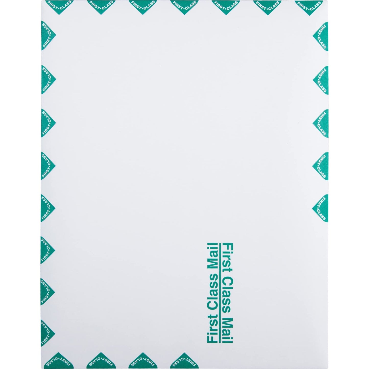 Quality Park 10 x 13 First Class Catalog Envelopes, First Class Border, Redi-Strip Self-Sealing Closure, 28 lb White Wove, 100 per Box (QUA44786)