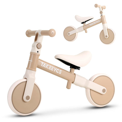 Takeeyce Toddler Balance Bike Toys for 2 Year Old Boys Girls, Baby Balance Bike with Adjustable Seat & Handlebar, No-Pedal Training Bike, Pre-School First Riding on Toys, Best Birthday Gifts for Kids