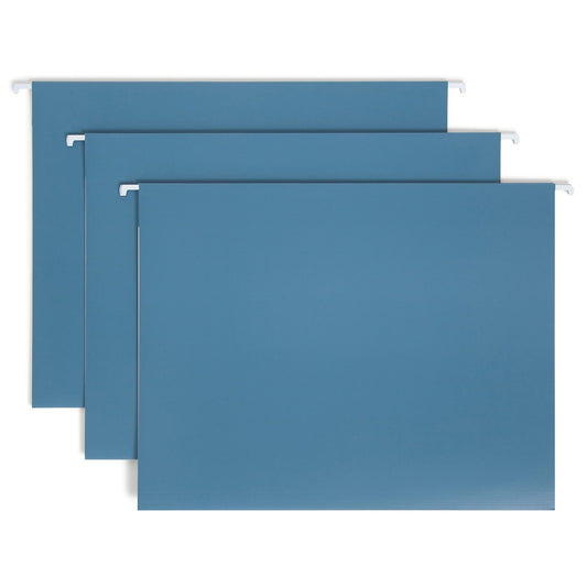 U Brands Hanging File Folders Set, Office Supplies, Cottage Core, FSC Certified, 24 Count