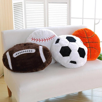 18inch Soccer Balls Plush Pillow Soft Fluffy Stuffed Throw Pillows Toy Durable Soccer Balls Plush Toys,Home Decor Cushion,for Kids Boy Girls Children Sports Toy Gift
