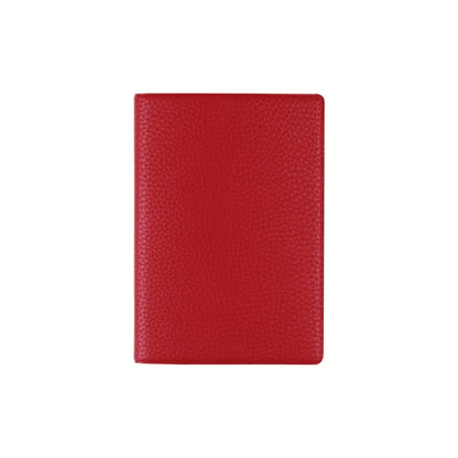 Fenice Classic Passport Cover Holder Wallet Case for Travel Essential RFID Blocking Vegan Leather Waterproof (RED)