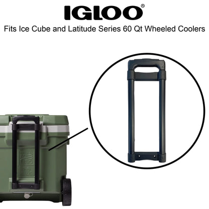 Igloo Replacement Telescoping Handle for Ice Cube and Latitude 60 Qt Wheeled Cooler