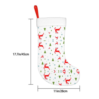 HJKTVDRQ Christmas Holiday Print Classic Decorative Socks Stylish Traditional Christmas,Luxurious Gift for Festive Season